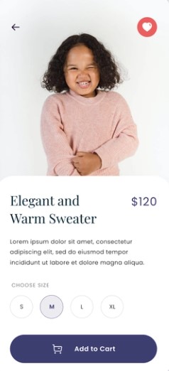 iPhone app
            delivery screen